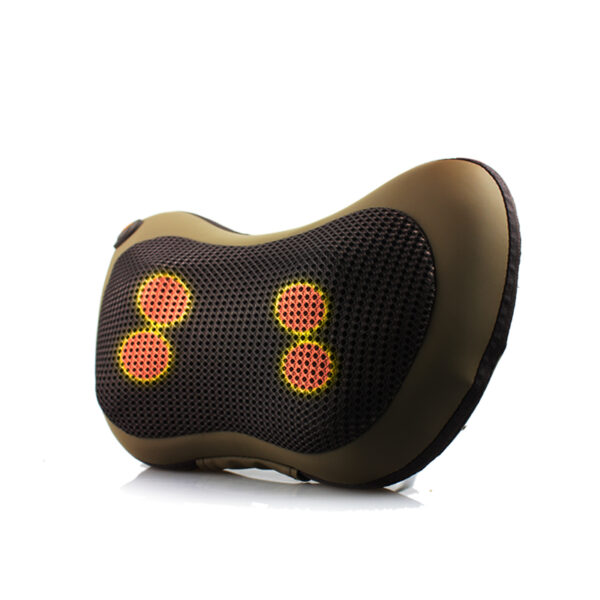 Peanut pillow waist, back, and neck massager infrared heating