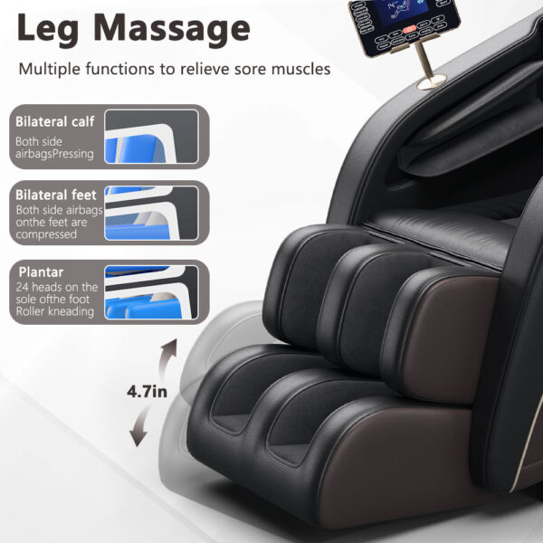 Home luxury full body automatic massage chair, space cabin, small massage sofa for middle-aged and elderly people, multifunctional massager