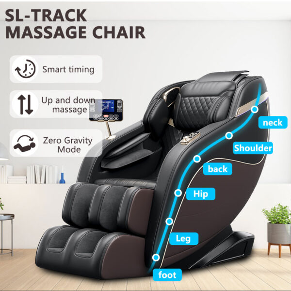 Home luxury full body automatic massage chair, space cabin, small massage sofa for middle-aged and elderly people, multifunctional massager