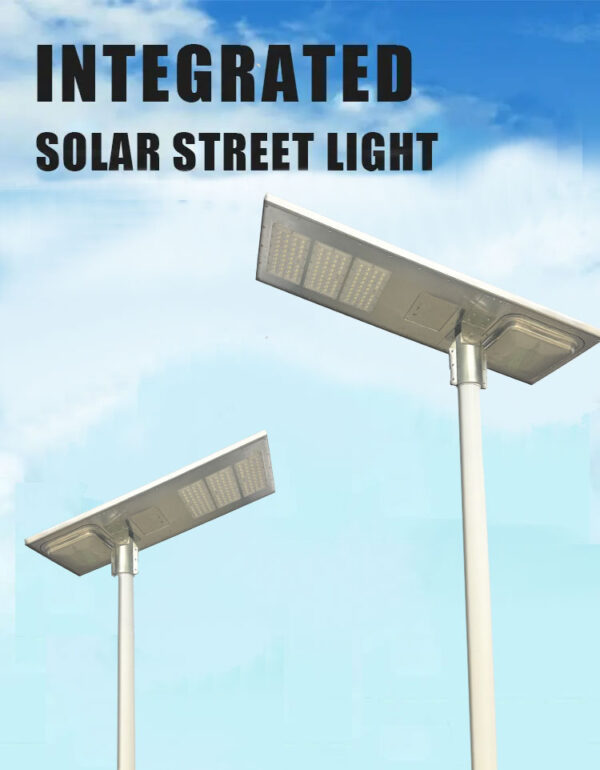 Brighten your outdoor spaces with our 40W solar street light