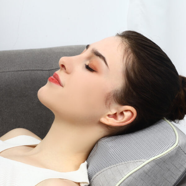 Cervical massage shoulder and neck massager waist heating pillow kneading hot compress home multifunctional pillow neck massager