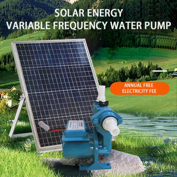 Efficient and energy-saving high flow solar water pump for Irrigation