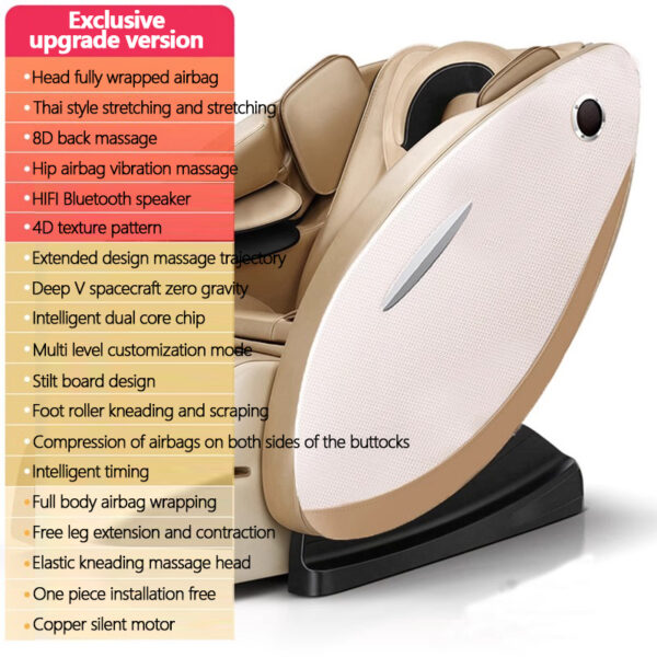 Zero Gravity Home Use 3D Full Body Massage Chair (Q29)