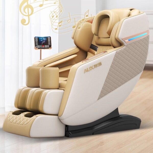 Electric Luxury Kneading Foot Auto Extension AI Voice Zero Gravity Massage Chair 4D（Q10）
